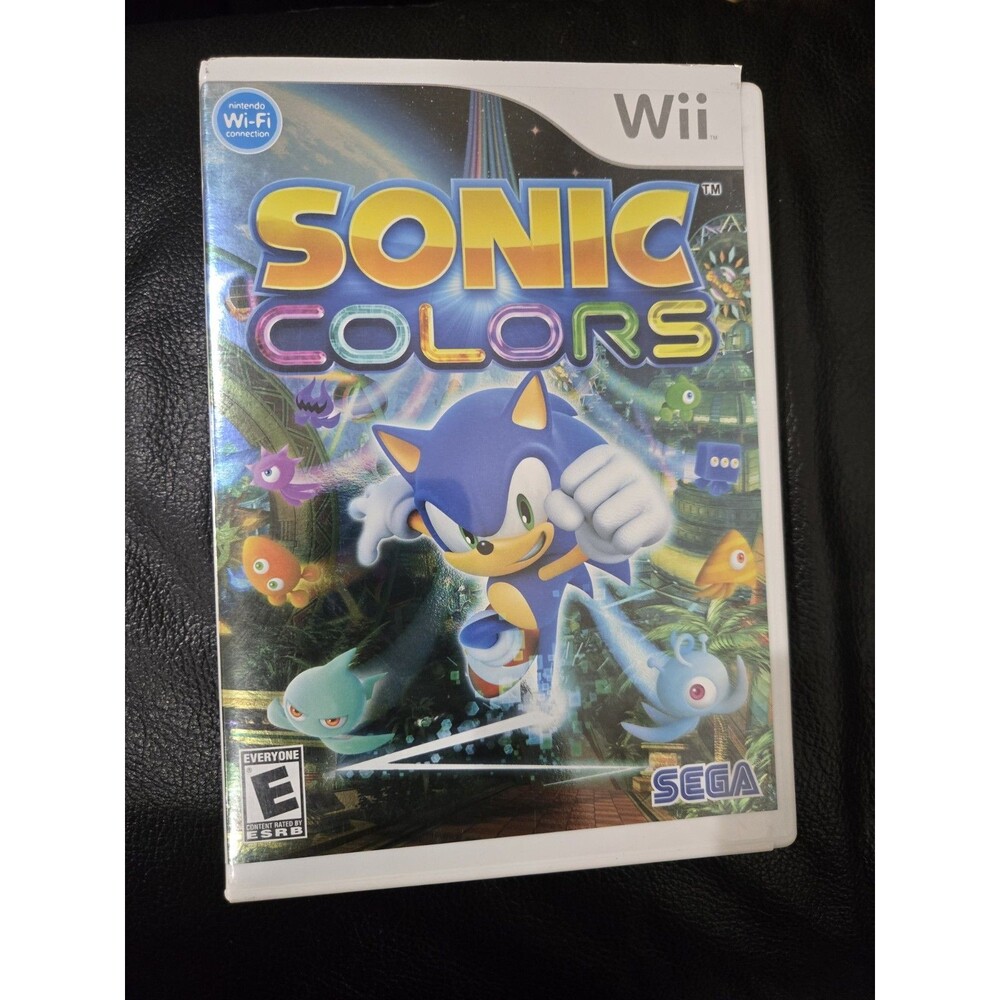 SEGA Sonic Colors (Nintendo Wii) Video Game Complete And Tested